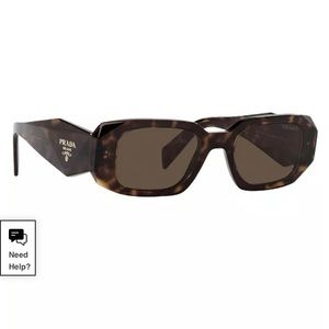 NEW Authentic Prada Symbole Sunglasses Tortoise Brown